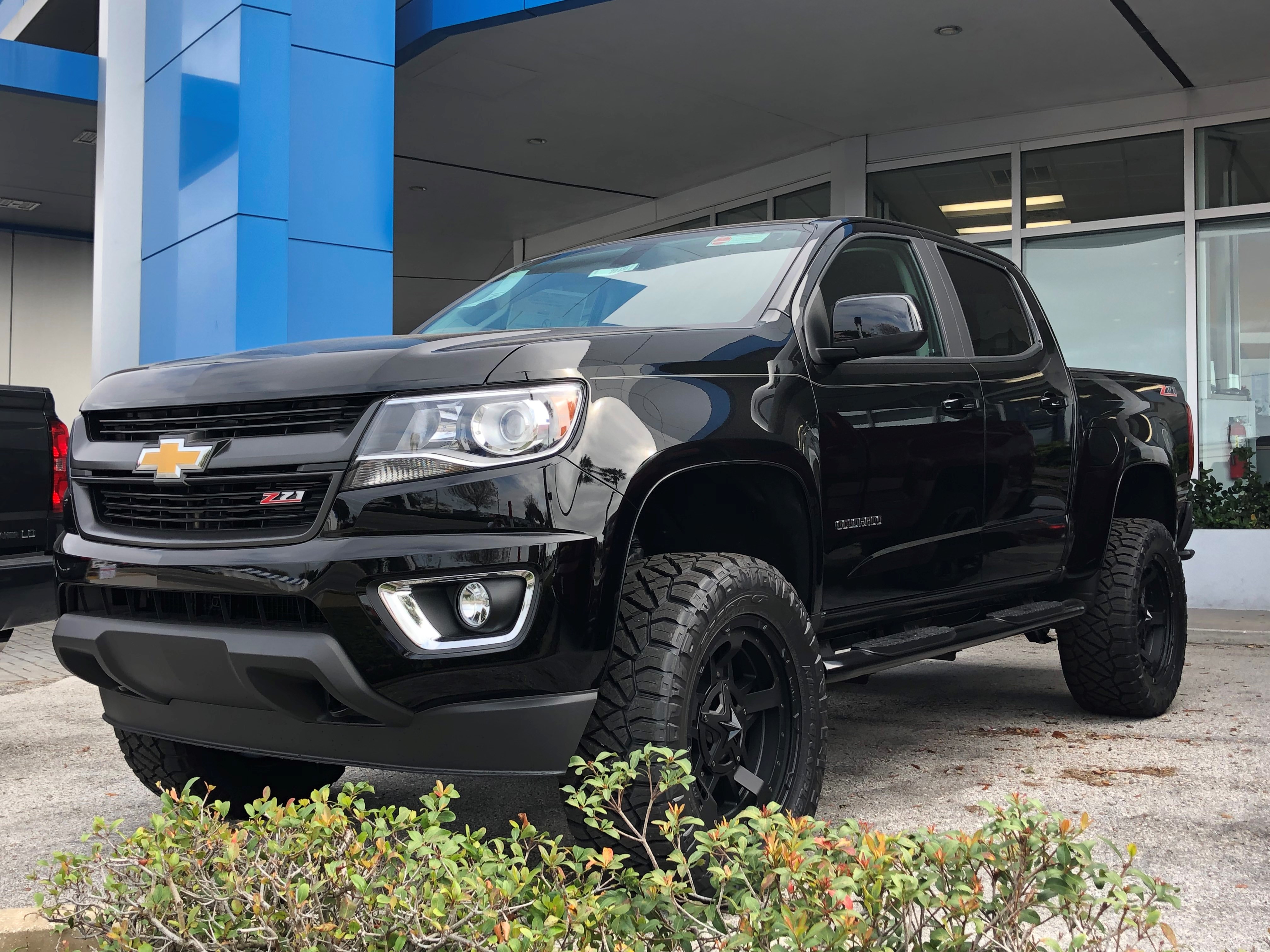 Lifted Silverado built by DSI